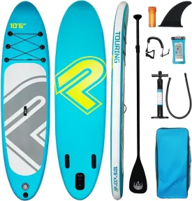 11''Adults Premium Paddle Board, Inflatable Stand Up Paddle Board,Non-Slip Deck Design,Leash, Paddle and Pump Multifunctional Paddle Boards for Adults and Youth to Surfing,Paddling,Yoga or Fishing