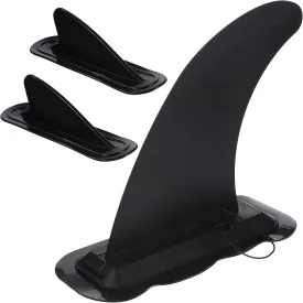 3 Pcs Big Tail Fin Surfboard Paddleboard Fin for Canoe Paddleboard Fin Surfing Board Sup Replacement Fins Paddle Board Surf Fin Performance Surf Decor Surf Board Tracking Fin PVC