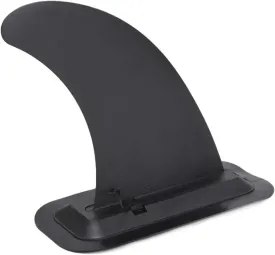 8.5" Paddleboard Fin Replacement No-Tool Installation, Improves Stability SUP Replacement Fins for Surfing, Surfboard, Stand-up Paddle Board, Longboard, Black