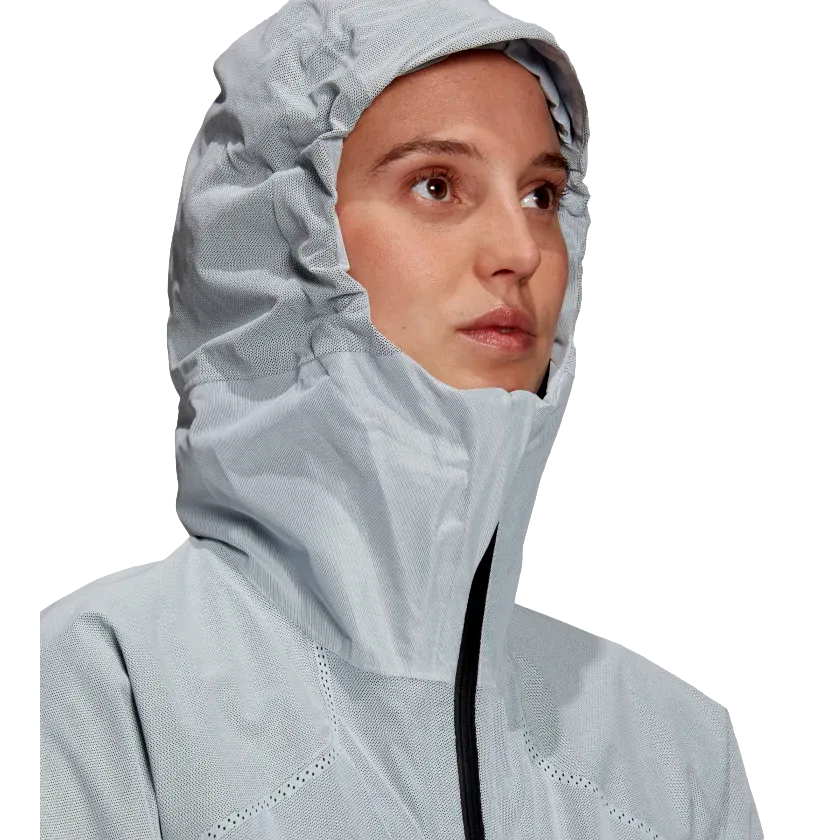 Adidas Womens Terrex Primeknit Rain Jacket