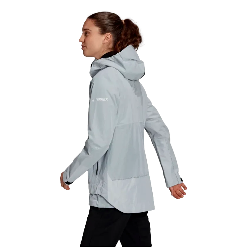 Adidas Womens Terrex Primeknit Rain Jacket