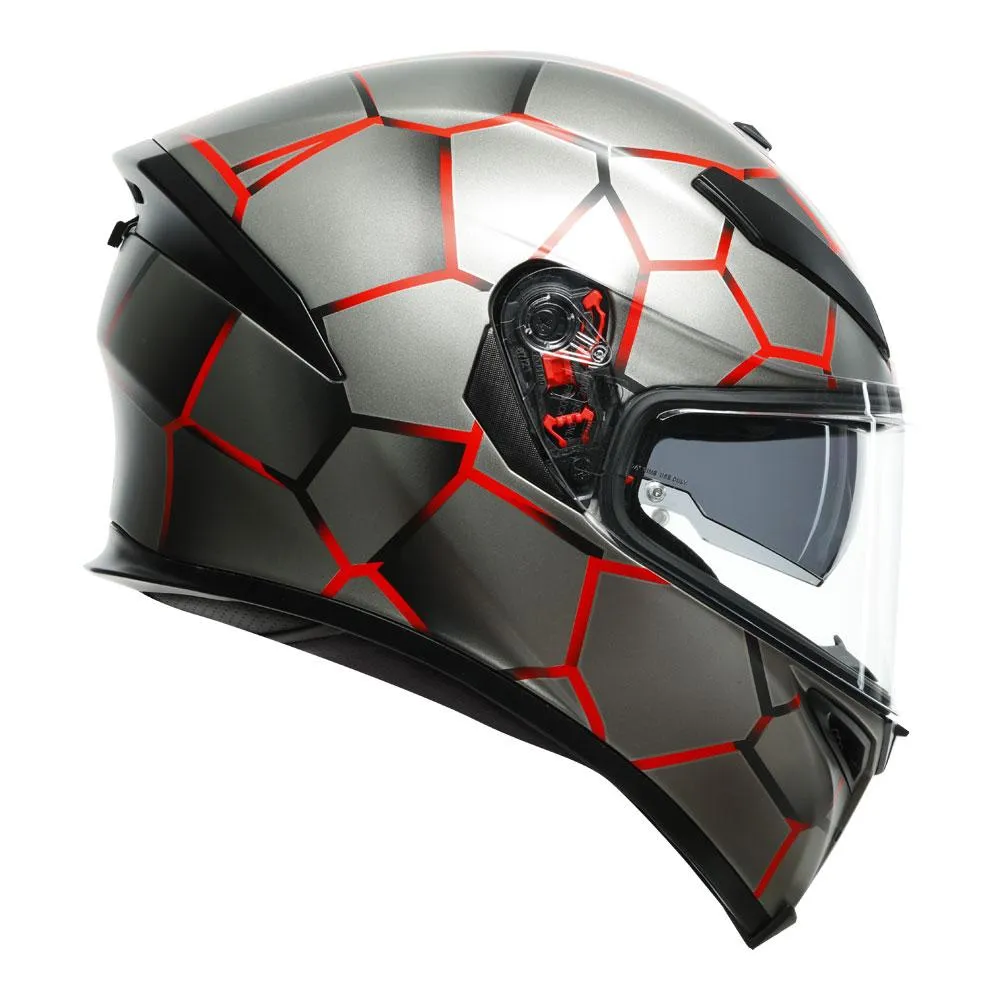AGV K5 S VULCANUM RED HELMET