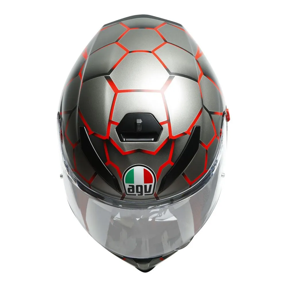 AGV K5 S VULCANUM RED HELMET