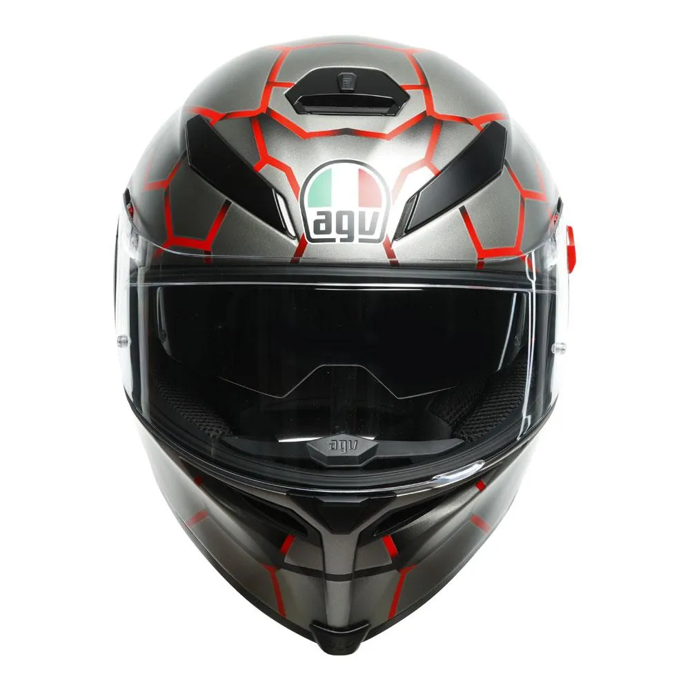 AGV K5 S VULCANUM RED HELMET