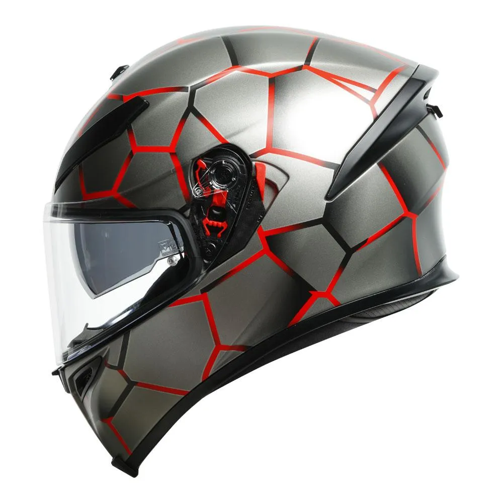 AGV K5 S VULCANUM RED HELMET