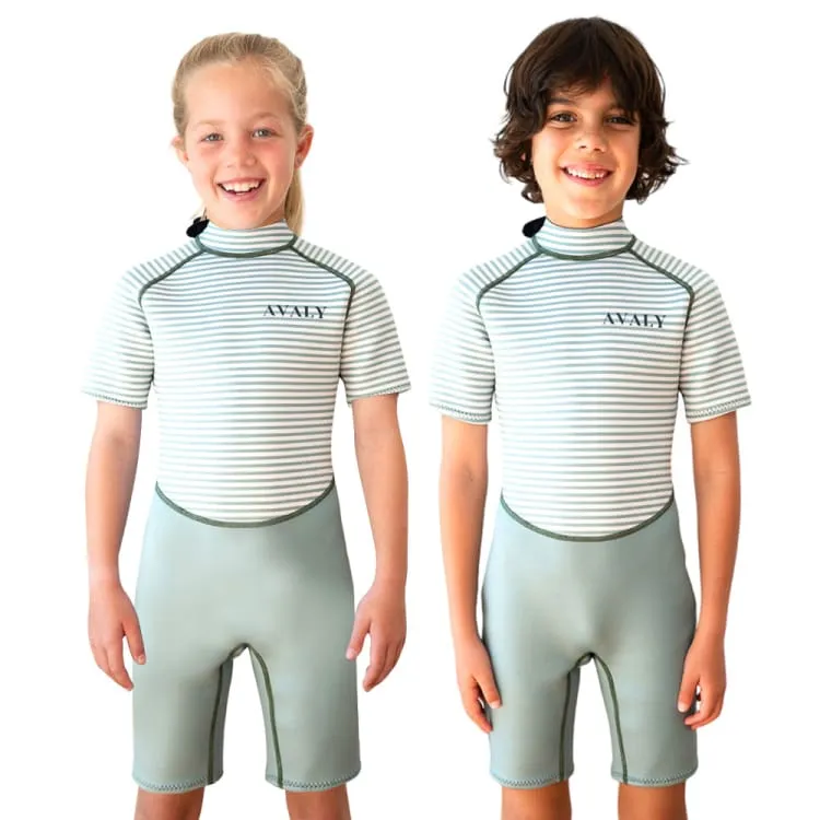 Avaly Kids 2mm Shorty Wetsuit-BURLEIGH