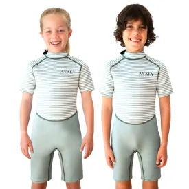 Avaly Kids 2mm Shorty Wetsuit-BURLEIGH