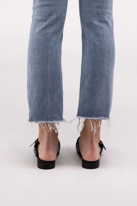 Backless Slide Loafer Shoes