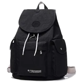Big Mango Large Water Resistant Nylon Backpack Purse Lightweight Outdoor Travel Daypack Women