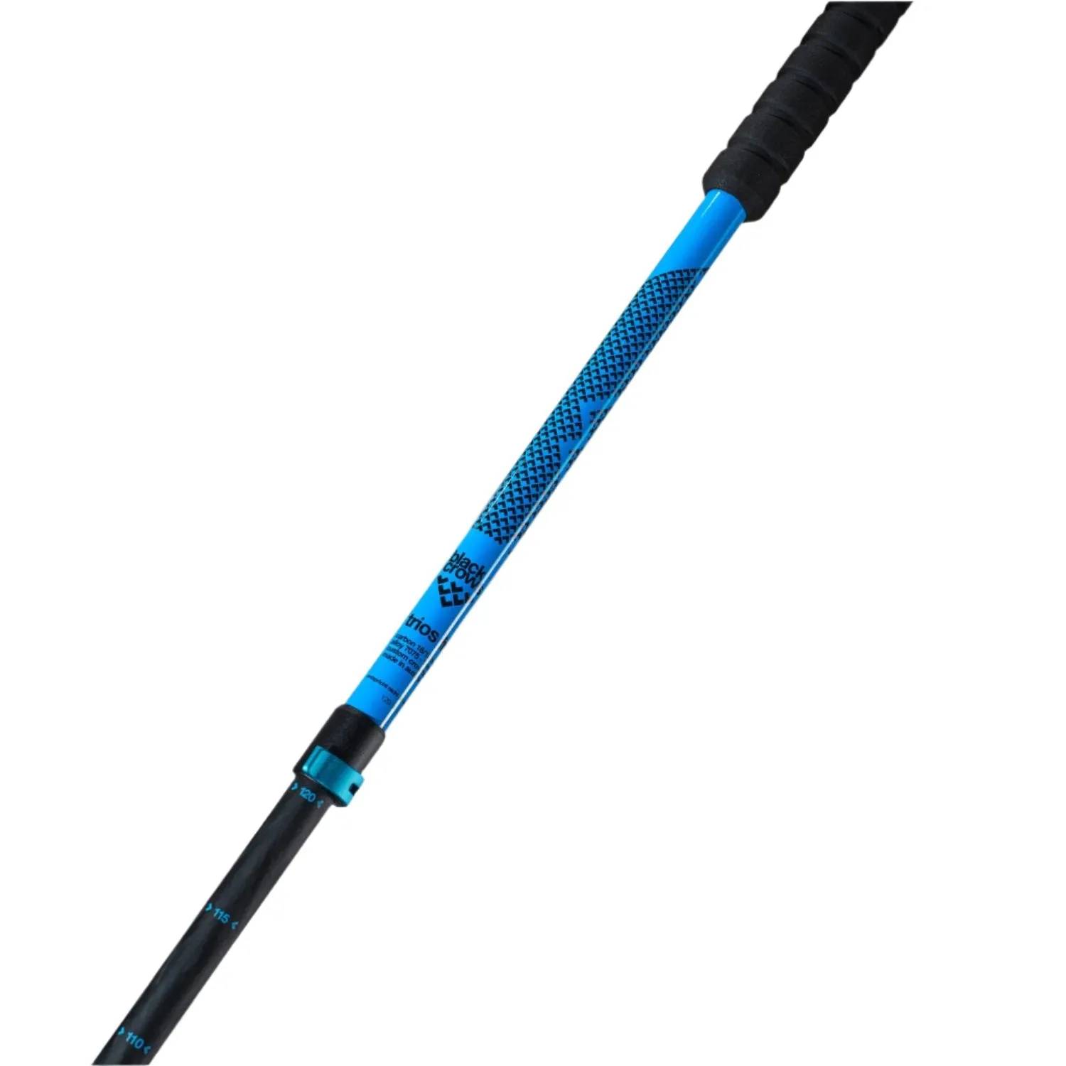 Black Crows Trios Freebird Ski Poles Black/Blue