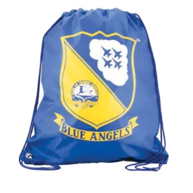 Blue Angels Drawstring Backpack