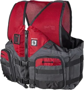 BLUESTORM Sportsman Life Jacket PFD - US Coast Guard (USCG) Approved Type 3 Life Vest Preserver for Fishing, Kayaking, & More