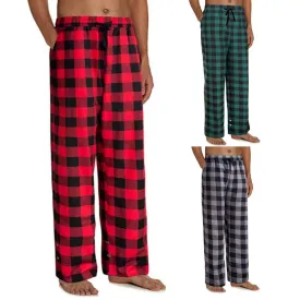 Bonsir Great Spring Trousers Breathable Pajama Pants Anti-pilling Stretchable Waist Pajama Pants  Comfortable