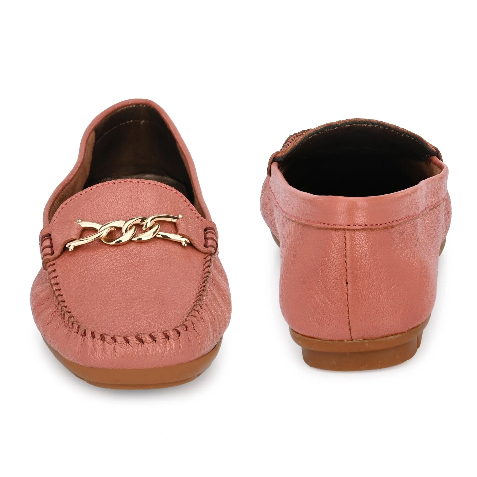 Buckled Loafers For Women by Lady Boss