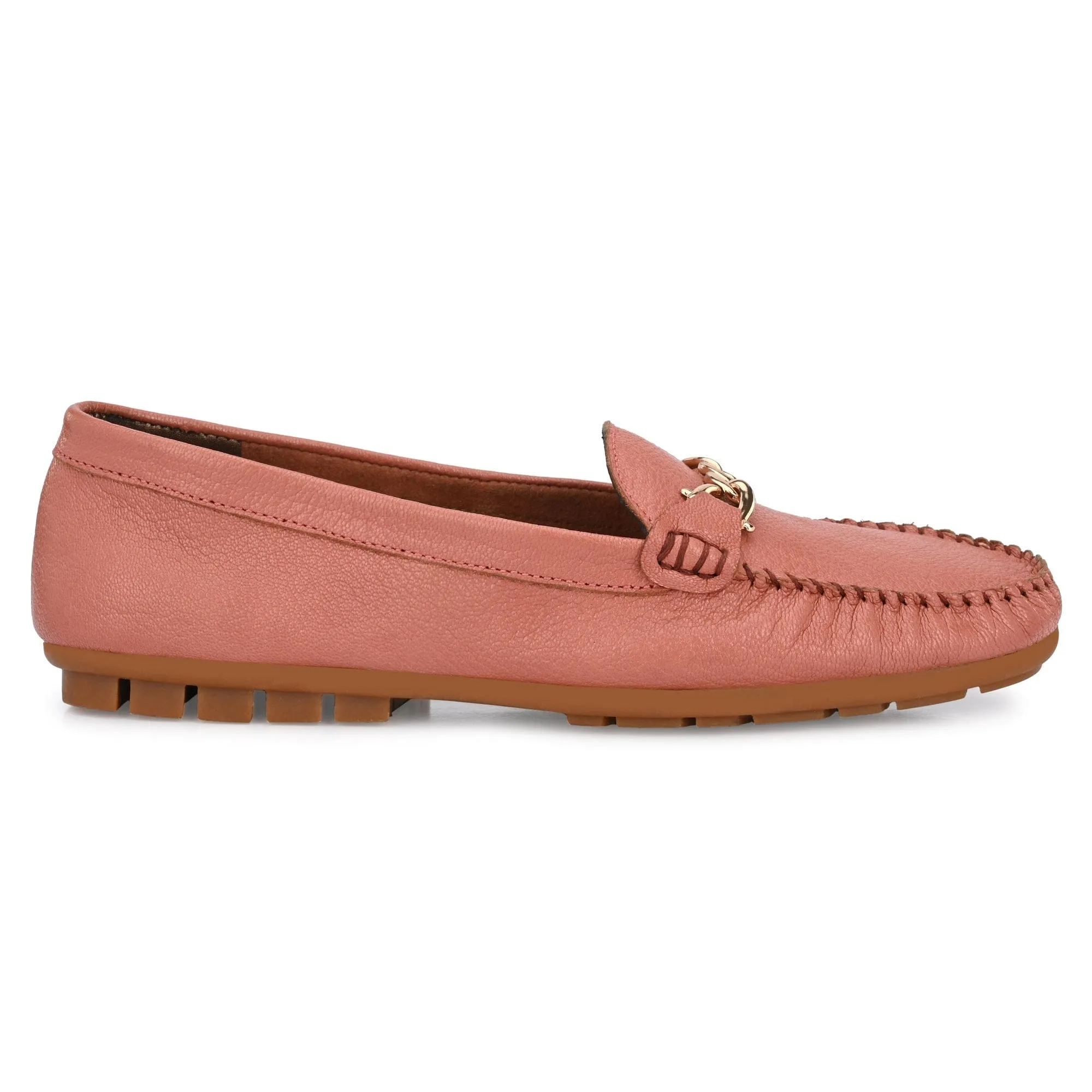 Buckled Loafers For Women by Lady Boss