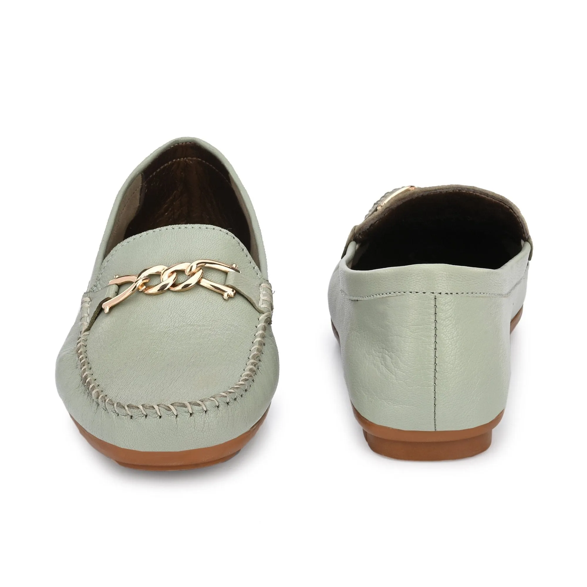 Buckled Loafers For Women by Lady Boss