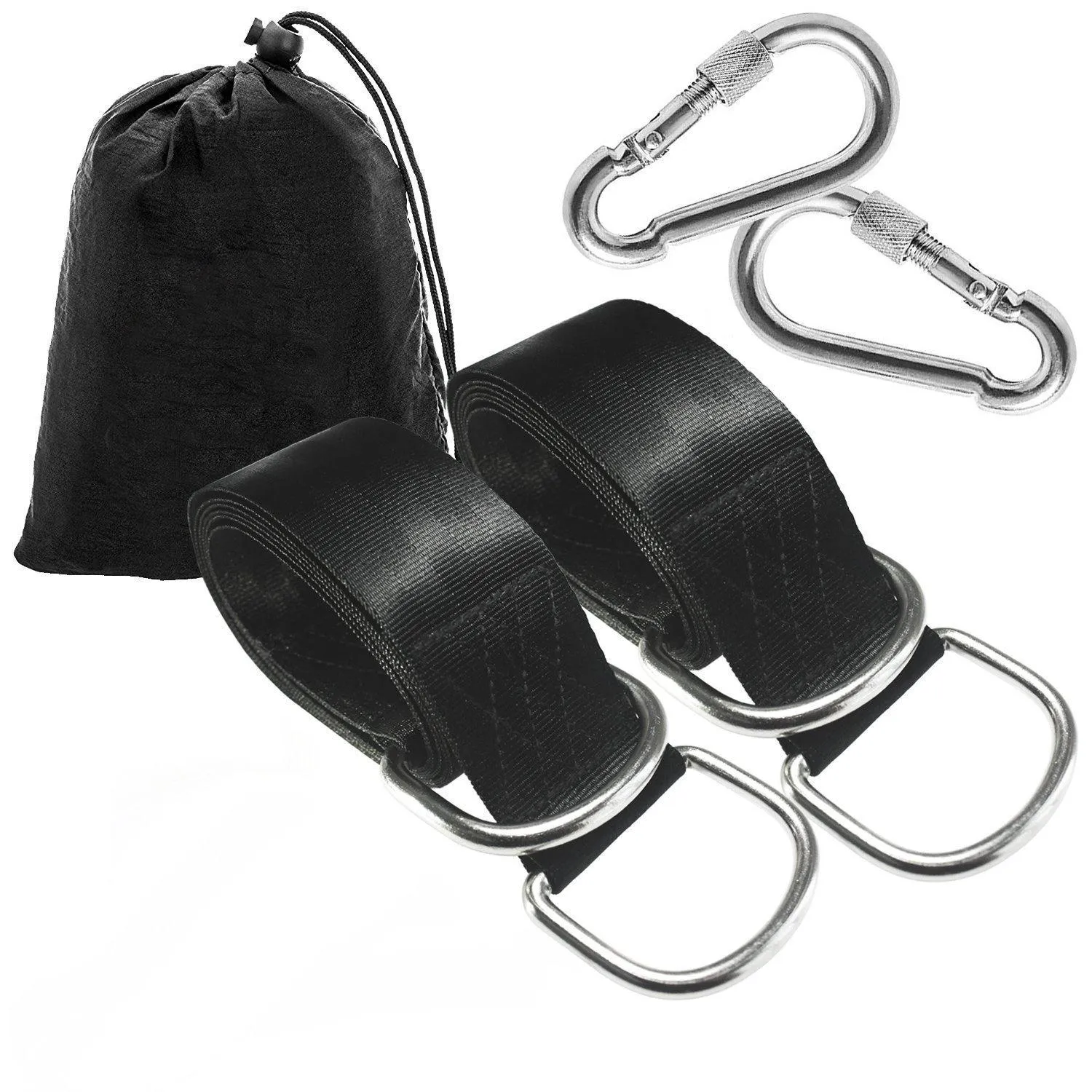 Carabiner Clip Aluminum Durable Strong and Large Carabiners Clip Set