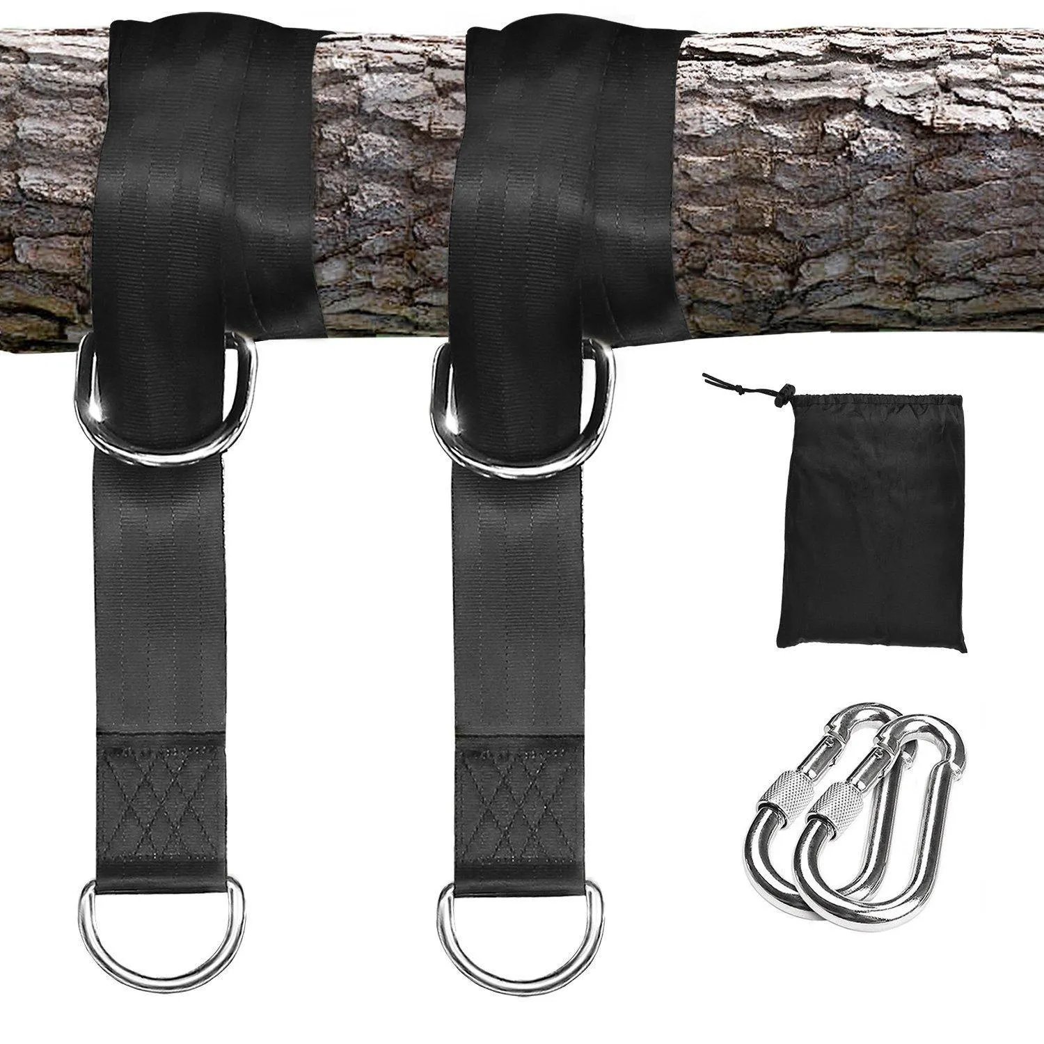 Carabiner Clip Aluminum Durable Strong and Large Carabiners Clip Set