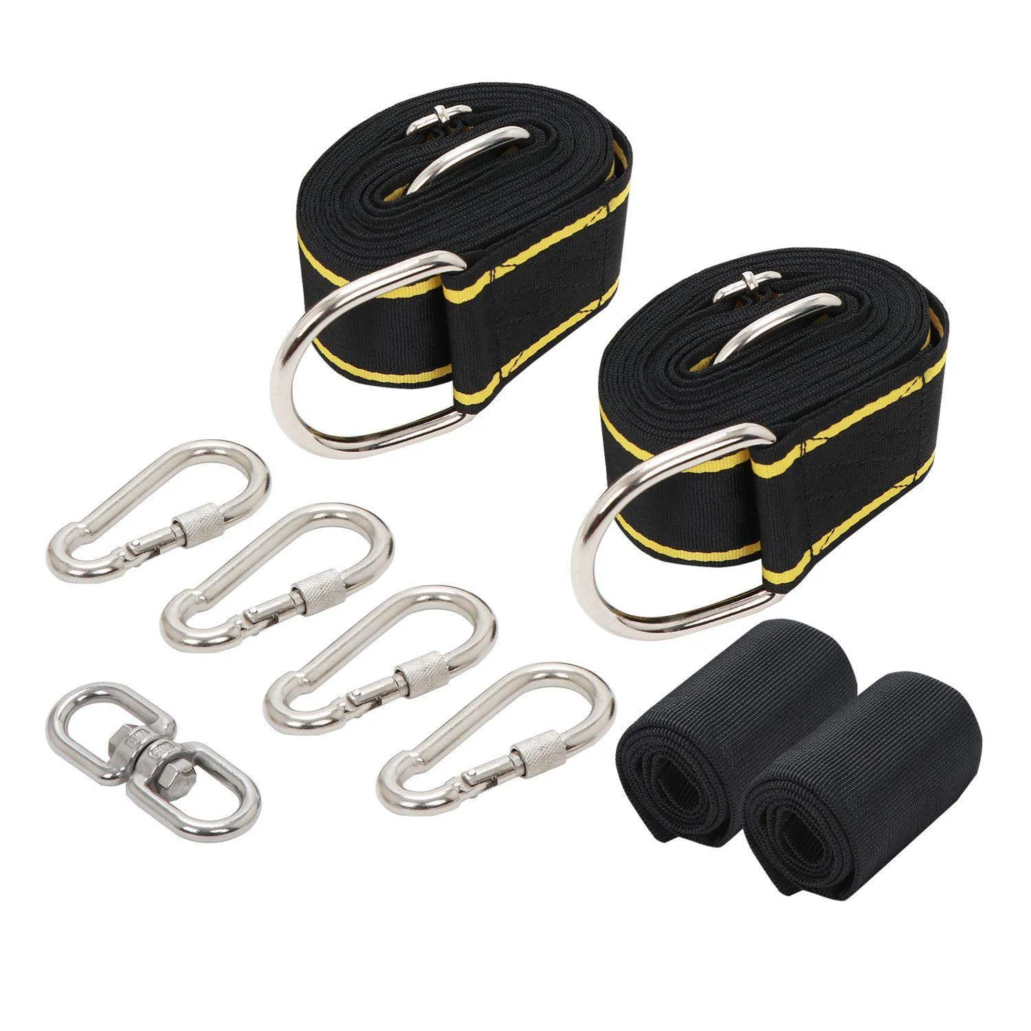 Carabiner Clip Aluminum Durable Strong and Large Carabiners Clip Set
