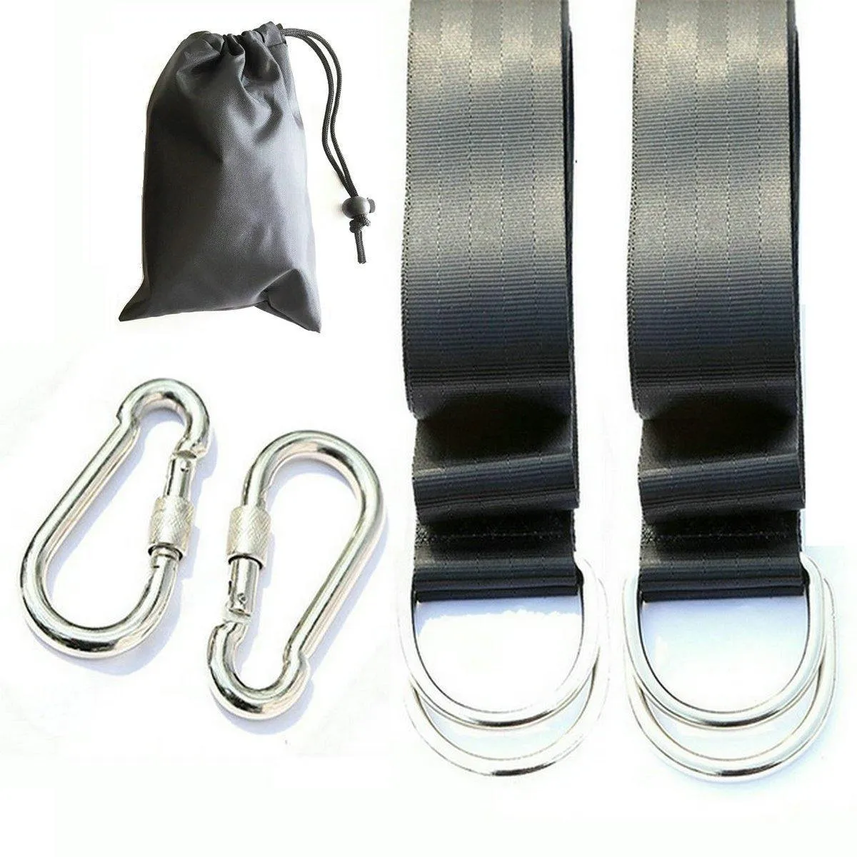 Carabiner Clip Aluminum Durable Strong and Large Carabiners Clip Set