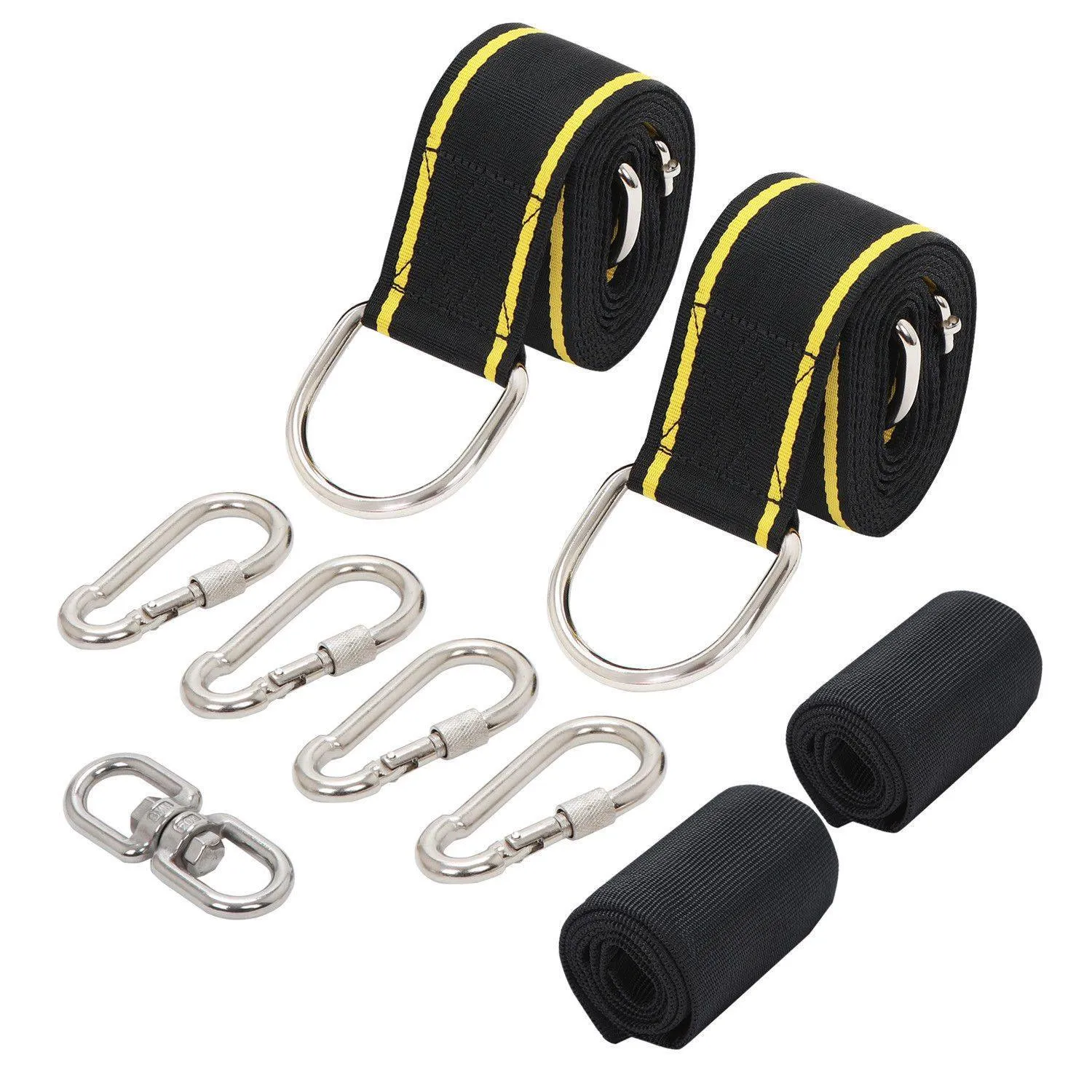 Carabiner Clip Aluminum Durable Strong and Large Carabiners Clip Set