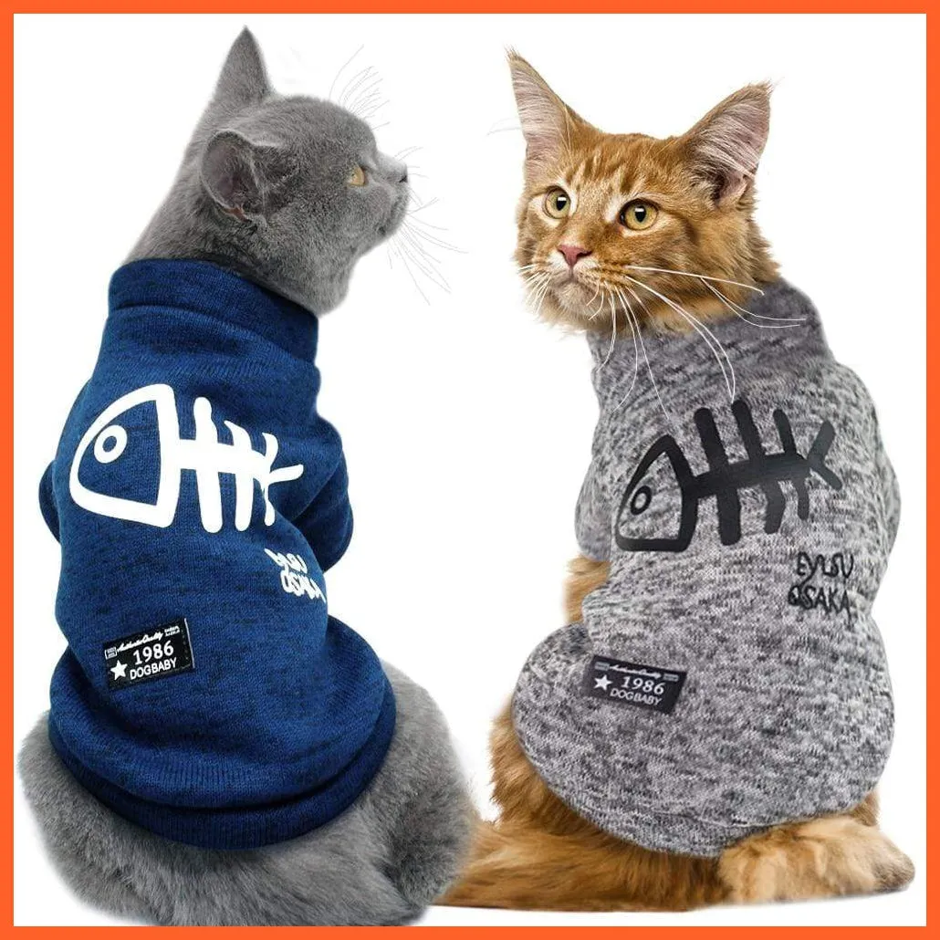 Cat Sweaters And Warm Clothes | Small Dogs And Cats Clothes