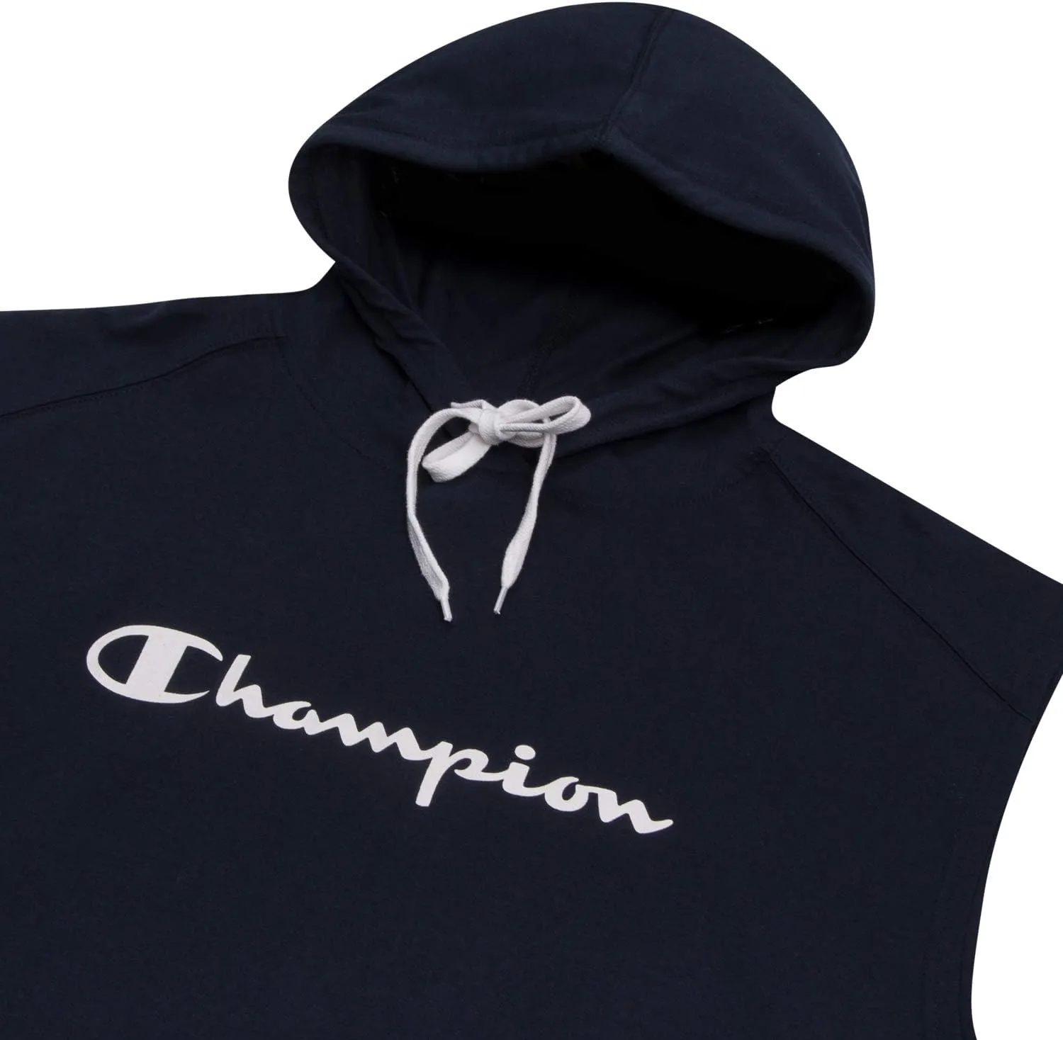 Champion Big and Tall Sleeveless Hoodies for Men  Mens Popover Workout Hoodies