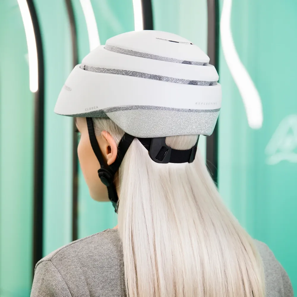 Closca Loop Helmet - Pearl/Reflective