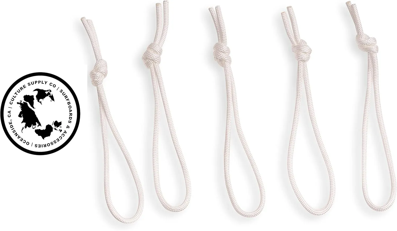Culture Supply 5-Pack Surfboard Leash Strings