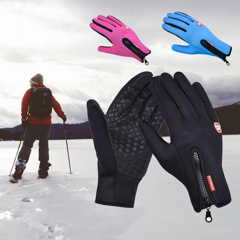 Cycling Running Driving Gloves Warm Thermal Gloves