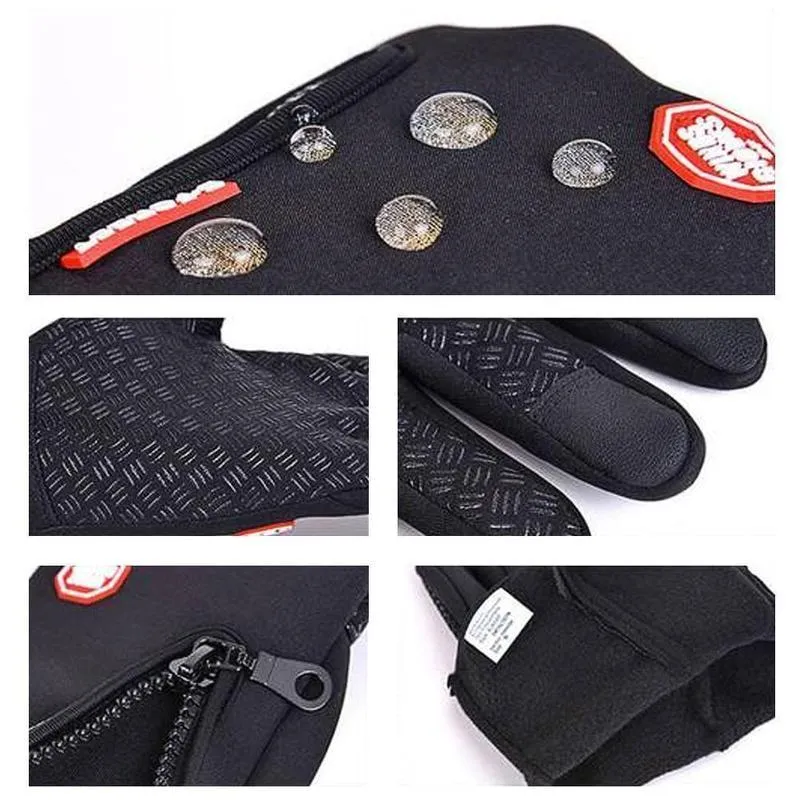 Cycling Running Driving Gloves Warm Thermal Gloves