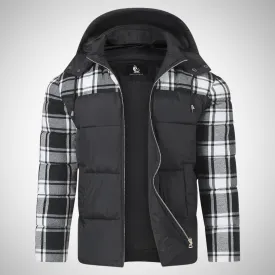 Dragan Plaid Puffer Jacket