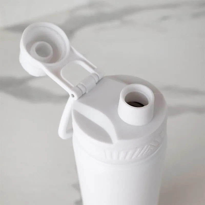 Drink Dazzle 750 ML Hot & Cold Thermos Water Bottle (Black & White) - Set Of Two