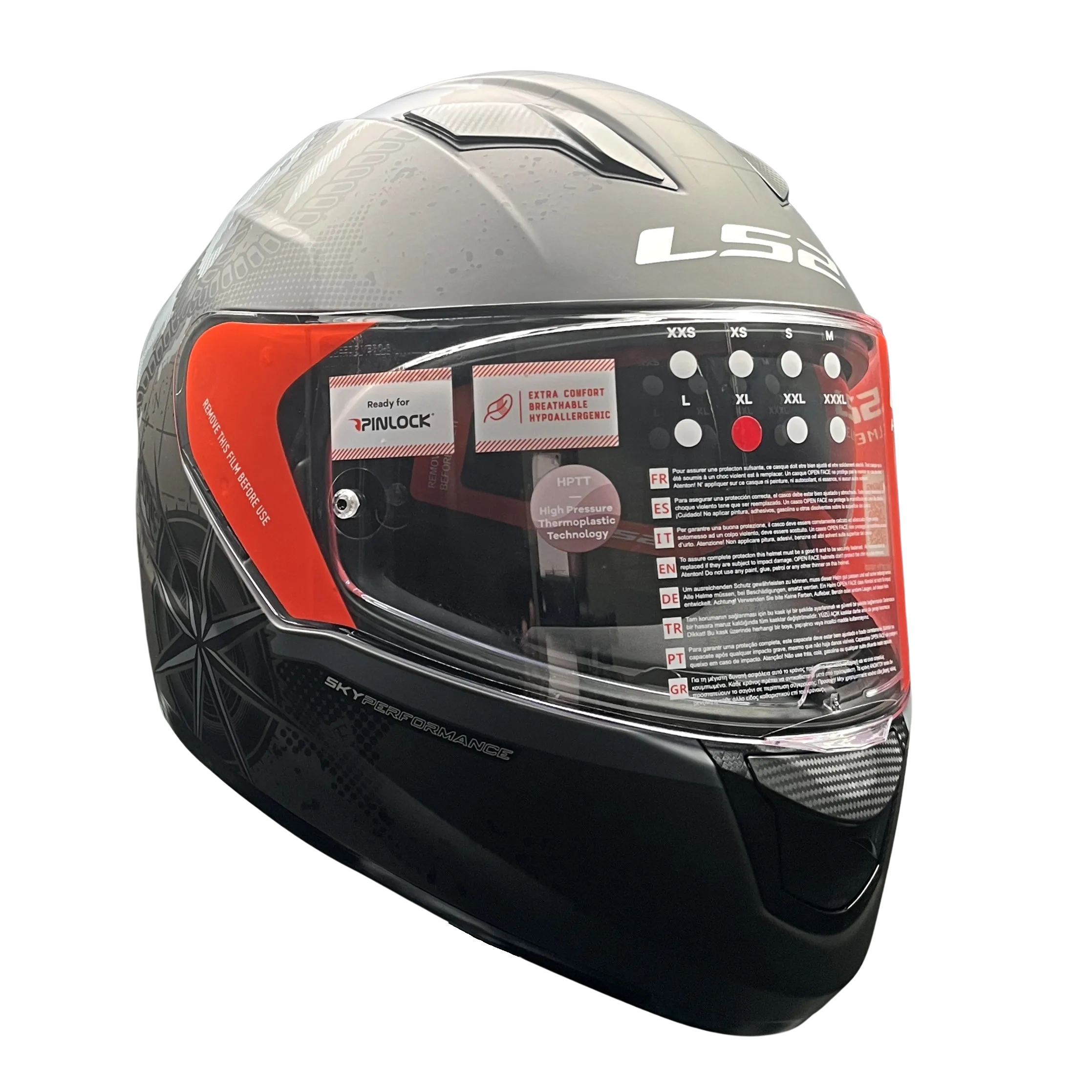 FF320 STREAM EVO VIATOR MATT BLACK 7C GRAY