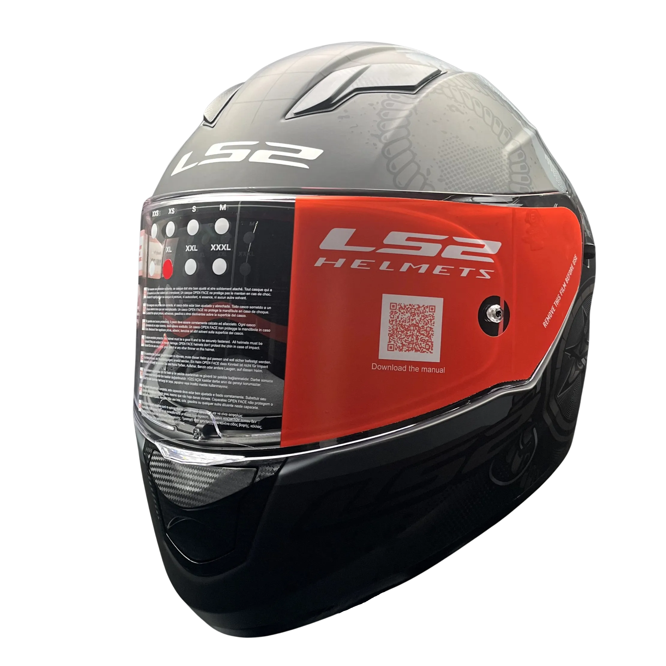 FF320 STREAM EVO VIATOR MATT BLACK 7C GRAY
