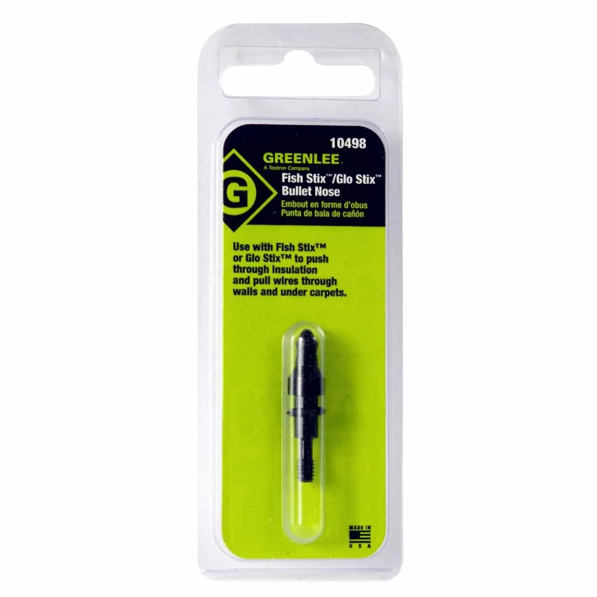 Greenlee 10498 Replacement Bullet Nose Tip