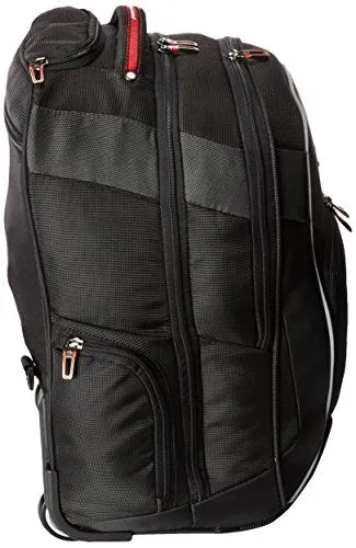 High Sierra At7 Outdoor Wheeled Backpack, Black
