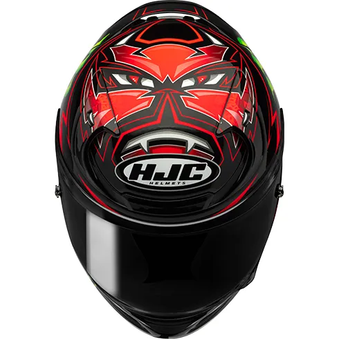 HJC RPHA 12 Quartararo Replica MC1 Black / Red