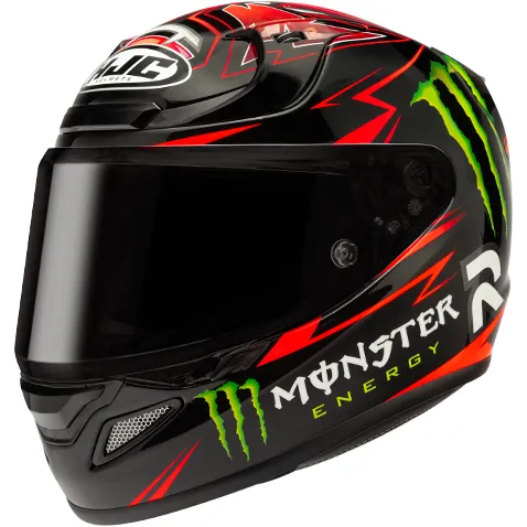 HJC RPHA 12 Quartararo Replica MC1 Black / Red