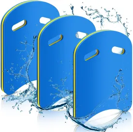 Hungdao 3pcs Safety Swimming Kickboard for Kids Adult Beginner Training Aid Pool Kick Board U Design Float Children Swimming Training Pool Exercise Equipment