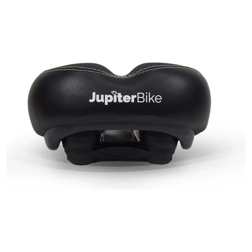 JUPITERBIKE Mesh Top Leather Dual Spring Seat / Saddle