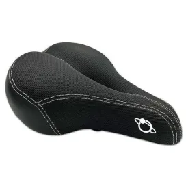 JUPITERBIKE Mesh Top Leather Dual Spring Seat / Saddle