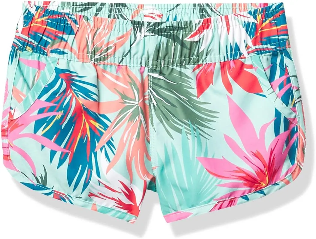 Kanu Surf Girls' Sandy UPF 50  Quick Dry Beach Elastic Waist Boardshort