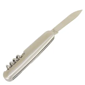 Knife-Multi-function Tool with Pouch, Blade, Corkscrew, Bottle Opener, Fork