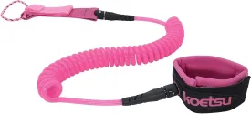 KOETSU Premium Paddle Board Leash - 10ft SUP Ankle Safety Rope, 7mm Thick Surfboard Leash for Longboard, Stand Up Paddle Board Accessories, SUP Replacement Leg Rope