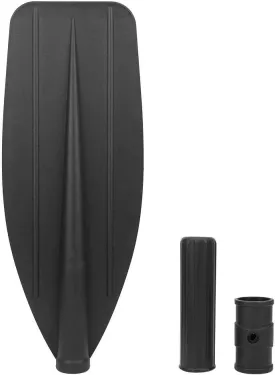 Life PP Canoe Paddle Oar Blade Raft Oars Cataract Blade Accessory for Inflatable Boat Canoe Kayak Black
