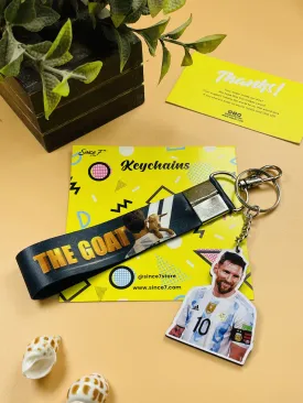 Lionel Messi WorldCup Winner Keychain