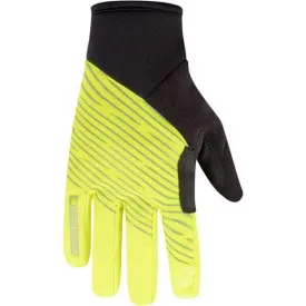 Madison Stellar Reflective Waterproof Thermal gloves; black / hi-viz yellow - age 5 - 6