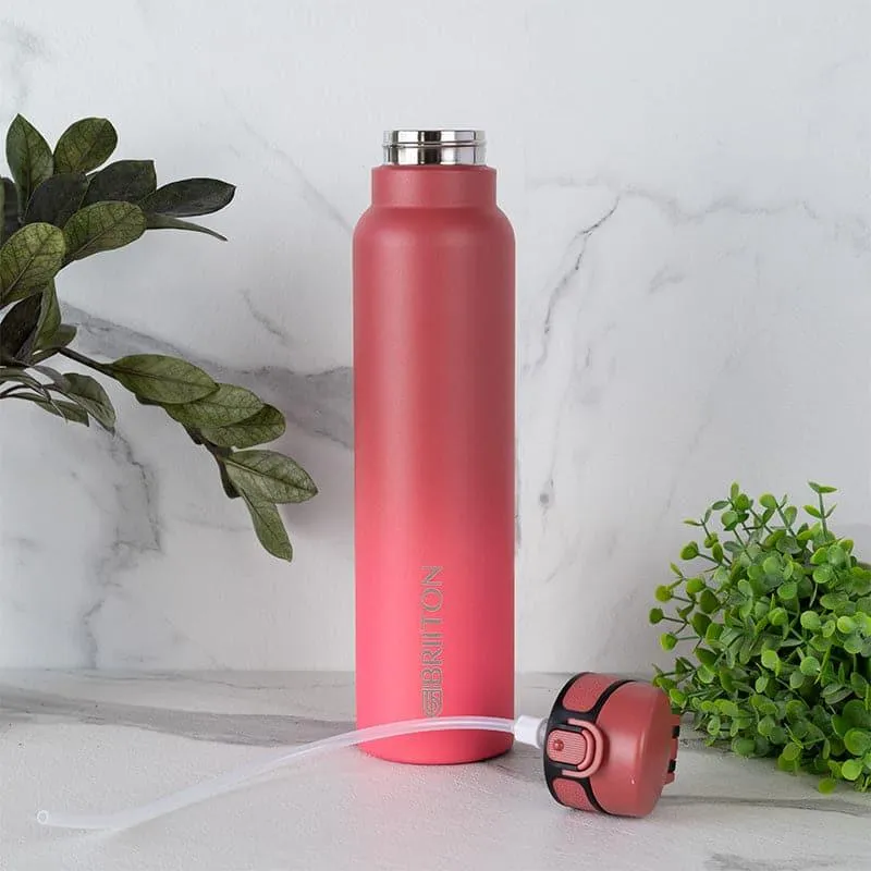Magi Hot & Cold Thermos Water Bottle (Red & Pink) - 1000 ML