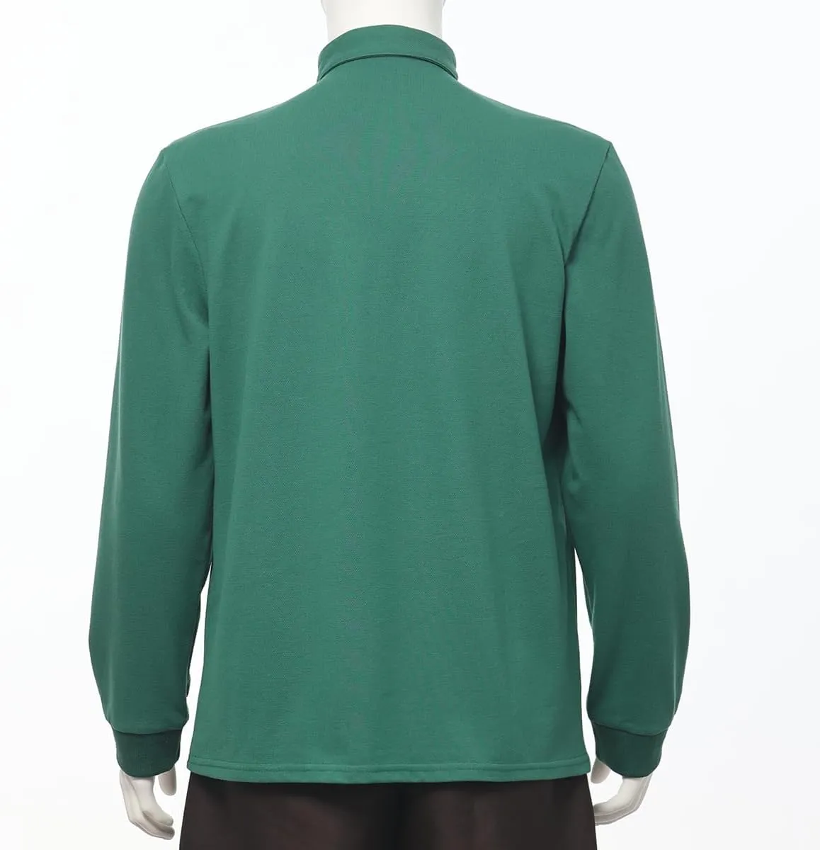 Men's Clergy Tab Collar Polo Shirt Long Sleeve Pastor Minister Preacher Shirt Priest Tops